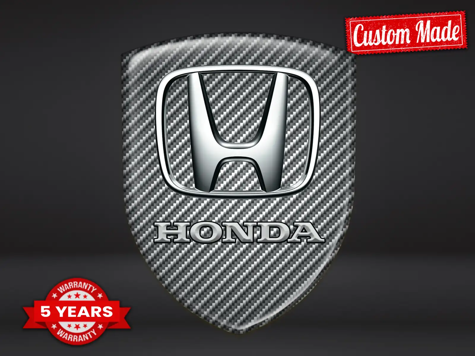 Honda Klebeetikett Pro Max Langlebig Stilvoll Design